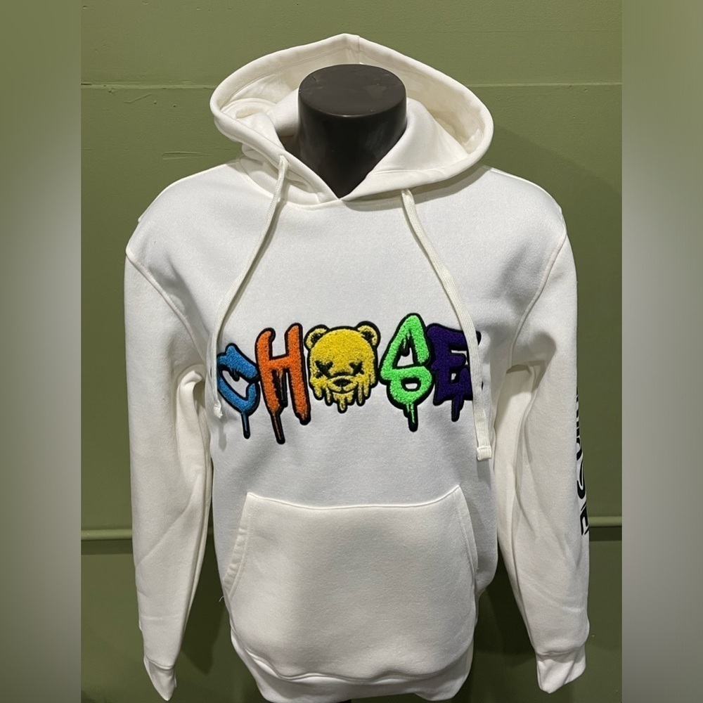 Bleecker&Mercer sweater hoody pullover oatmeal pockets